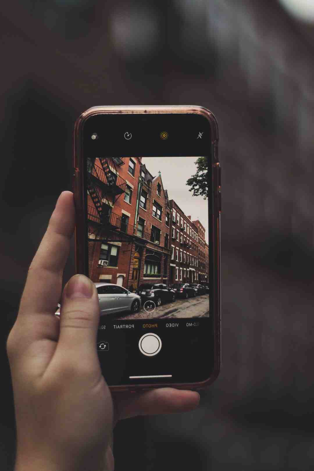 Comment prendre une photo avec un XR ?